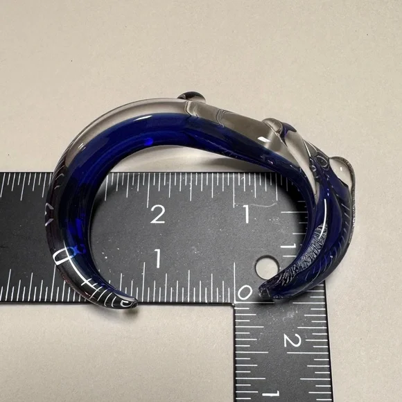 Murano Venetian Glass Cuff Bracelet - Picture 8 of 11